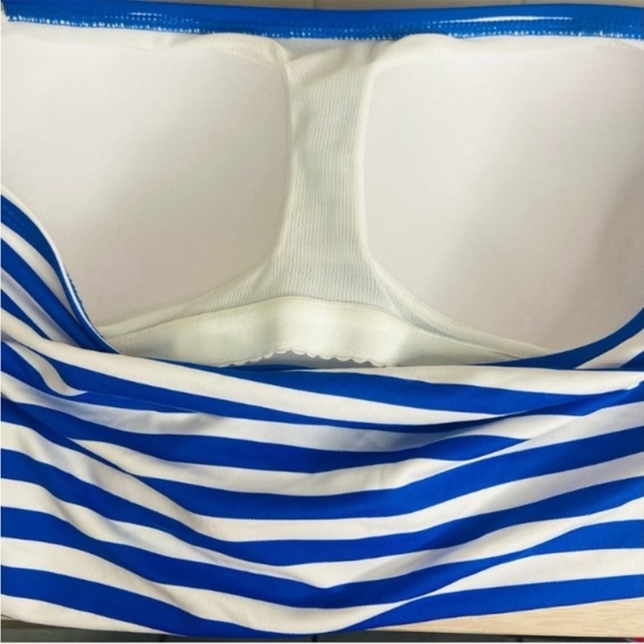 TOMMY BAHAMA Breaker Bay Stripe Bandini Swim Top - Picture 6 of 9